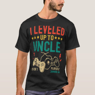 T-shirt Hommes J'Ai Levelé Jusqu'À Oncle Nouveau Oncle Gam