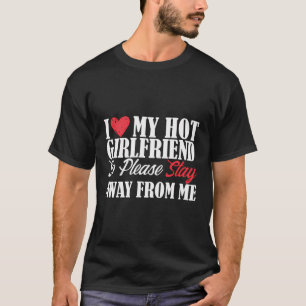 T-shirt Hommes J'Aime Ma Fille Chaude Alors Restez Éloigné