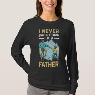 T-shirt Hommes Je ne reviens jamais en arrière Je suis un