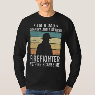 T-shirt Hommes Je suis papa papi et retraité pompier