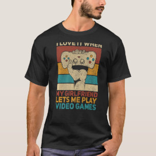 T-shirt Hommes Jeu Vêtements Pour Petit Ami De La Petite A