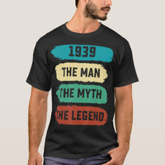 T-shirt Hommes La légende du mythe humain 1939 83e anniver