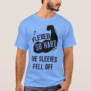 T-shirt Hommes Les Manches Ont Volé Si Dur Les Manches Son