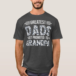 T-shirt Hommes Les papas les plus grands sont promus à gra