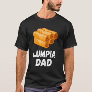 T-shirt Hommes Lumpia Papa Filipino Pied de page Pinoy Spr