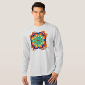 T-SHIRT HOMMES MANDALA (Devant entier)