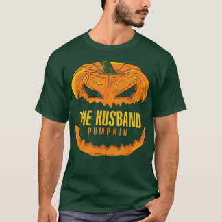 T-shirt Hommes Mari Citrouille jumelé Groupe famille Hallo