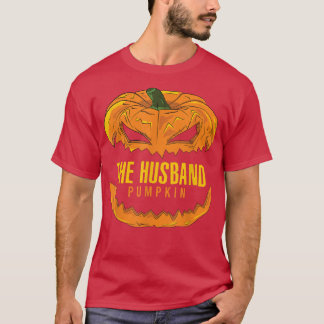 T-shirt Hommes Mari Citrouille jumelé Groupe famille Hallo