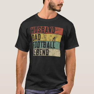 T-shirt Hommes mari papa football légende Football Sport F