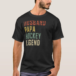 T-shirt Hommes Mari Papa Hockey Légende Hockey Sport