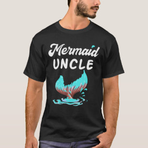 T-shirt Hommes Mermaid Oncle - Fille Mermaid Party Tee