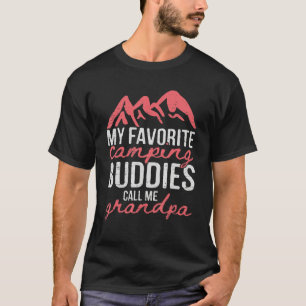 T-Shirt Hommes Mes Meilleurs Copains De Camping M'