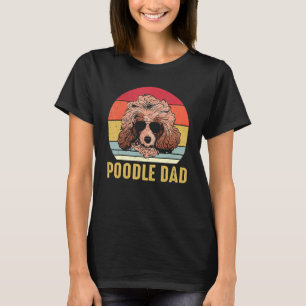 T-shirt Hommes mignon Poodle Papa Poodle Chien 1