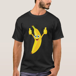 T-shirt Hommes mignons Humour Graphic Banane