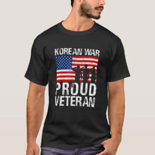 T-shirt Hommes militaires Femmes Fières Vétéran de la guer