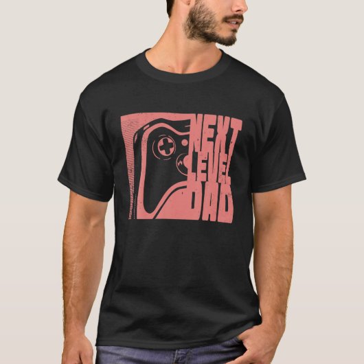 T-shirt Hommes Niveau Suivant, Papa - Jeu De Grossesse (Devant)