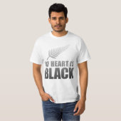 T-shirt Hommes Nouvelle-Zélande Conçu Rugby T Shirt pour R (Devant entier)