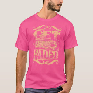 T-shirt Hommes Obtenir Faded Barbier Barbier Barbier Style