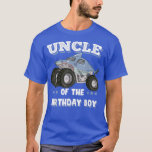 T-shirt Hommes Oncle De L'Anniversaire Pères Garçon Monste<br><div class="desc">Hommes Oncle Of The Birthday Boy Fathers Monster Truck Hommes's 1979.</div>