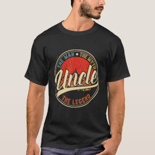 T-shirt Hommes Oncle L'Homme Le Mythe La Légende Da du Pèr