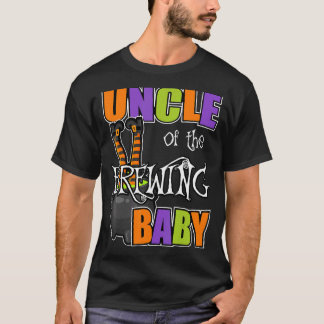 T-shirt Hommes Oncle Of Brewing Baby Halloween Thème Baby