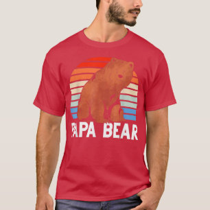 T-shirt Hommes Ours Famille Papa Papa Papa Papa Papa Papa