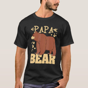 T-shirt Hommes Ours Papa Oear