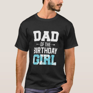 T-shirt Hommes Papa De L'Anniversaire Fille Volleyball Pap