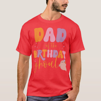 T-shirt Hommes papa de l'anniversaire Ghoul Cute Ghost Hal