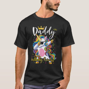 T-shirt Hommes papa de l'anniversaire Princesse Chemise Un