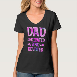 T-shirt Hommes Papa Dédié Et Consacré Bonne Fête des pères