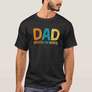 T-shirt Hommes Papa Dédié Et Consacré Bonne Fête des pères