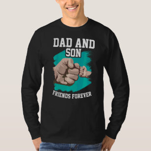 T-shirt Hommes Papa Et Fils Amis Forever Famille Papa Fils