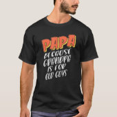T-shirt Hommes Papa Idée Pour Fier Pads Pères Pères Pappy (Devant)