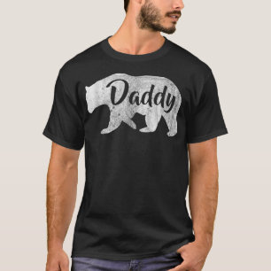 T-shirt Hommes Papa Ours Camping génial