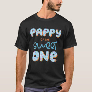 T-shirt Hommes Pappy of the Sweet One Donut Boy 1er annive