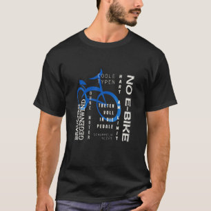 T-shirt Hommes Pas De Vélo Électronique Sans Batterie, Typ