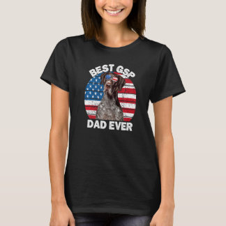 T-shirt Hommes Patriotique Allemand Pointeur Raccourci Pap