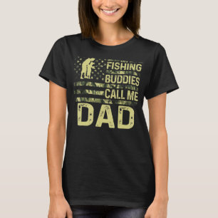 T-shirt Hommes Patriotique Pour Pêcheur Mon Appel D'Épouse