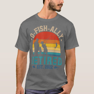 T-shirt Hommes Pêche Ofish Retraité 2022 Retraite 202