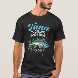 T-shirt Hommes pêcheurs de thon pêche thonière le thon app