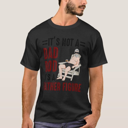 T-shirt Hommes Père Figure Pas Papa Bod Fête des pères Pou (Devant)