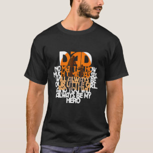 T-shirt Hommes Père Original Peu Importe Combien De Temps 