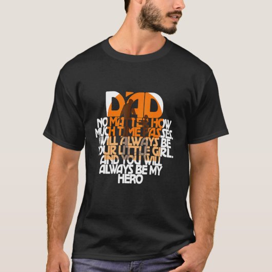 T-shirt Hommes Père Original Peu Importe Combien De Temps (Devant)