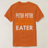 T-shirt Hommes Peter Citrouille Mater Matching Couple Hall (Design devant)