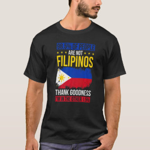 T-shirt Hommes Philippins Fier Résidents Philippins Pinoy 
