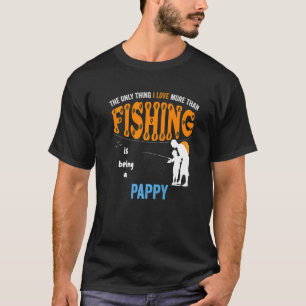 T-shirt Hommes plus que l'amour Pêche Pappy spécial grand-