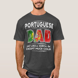 T-shirt Hommes Portugais papa est beaucoup Glacière Fête d