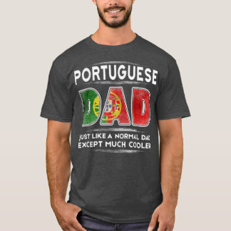 T-shirt Hommes Portugais papa est beaucoup Glacière Fête d
