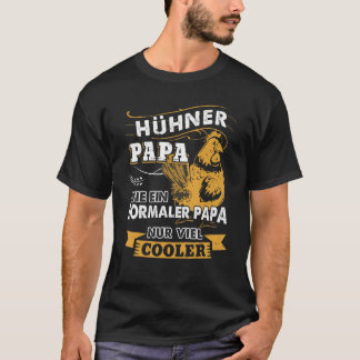 T-shirt Hommes Poulet Papa Poulet Coop